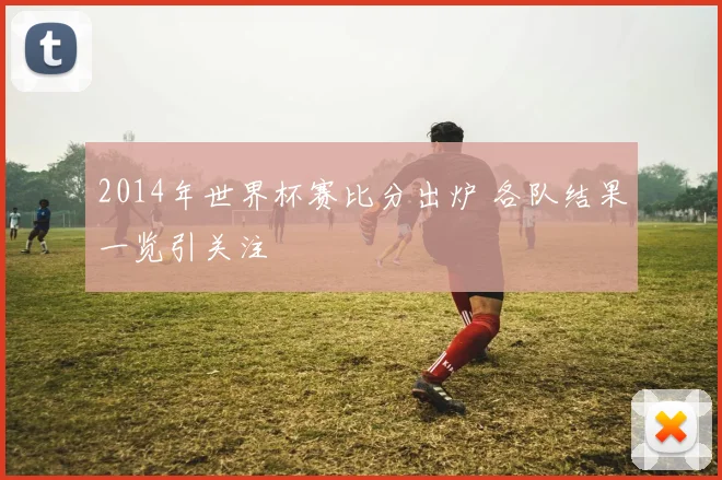2014年世界杯赛比分出炉 各队结果一览引关注